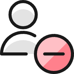 Single Neutral Actions Subtract_1 Icon from Ultimate Colors Set