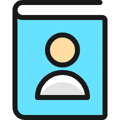 Single Neutral Book Icon from Ultimate Colors Set