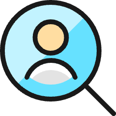 Single Neutral Search Icon from Ultimate Colors Set