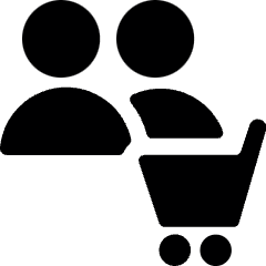 Multiple Actions Cart Icon from Ultimate Bold Set