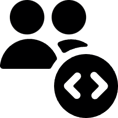 Multiple Actions Coding Icon from Ultimate Bold Set