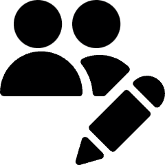 Multiple Actions Edit 1 Icon from Ultimate Bold Set