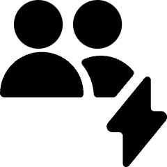Multiple Actions Flash Icon from Ultimate Bold Set