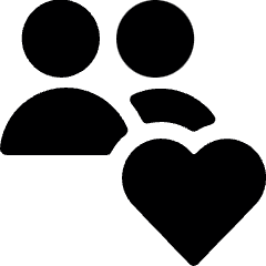 Multiple Actions Heart Icon from Ultimate Bold Set