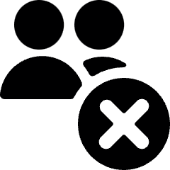 Multiple Actions Remove Icon from Ultimate Bold Set