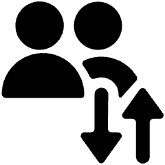 Multiple Actions Up Down Icon from Ultimate Bold Set
