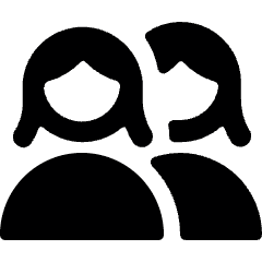 Multiple Woman Icon from Ultimate Bold Set