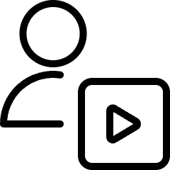 Single Neutral Actions Player Icon from Ultimate Light Set