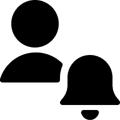 Single Neutral Actions Alarm Icon from Ultimate Bold Set