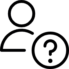 Single Neutral Actions Question Icon from Ultimate Light Set