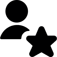 Single Neutral Actions Star Icon from Ultimate Bold Set