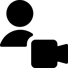 Single Neutral Actions Video Icon from Ultimate Bold Set