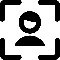 Single Man Focus Icon from Ultimate Bold Set