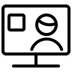 Single Man News Icon from Ultimate Light Set