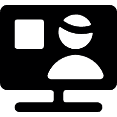 Single Man News Icon from Ultimate Bold Set