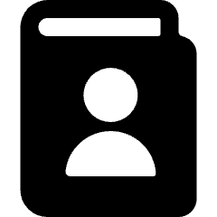 Single Neutral Book Icon from Ultimate Bold Set