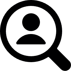 Single Neutral Search Icon from Ultimate Bold Set