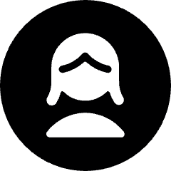 Single Woman Circle Icon from Ultimate Bold Set