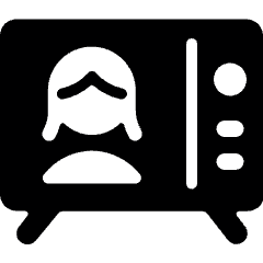 Single Woman Vintage Tv Icon from Ultimate Bold Set