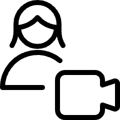 Single Woman Actions Video Icon from Ultimate Light Set