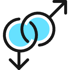 Gender Gay Icon from Ultimate Colors Set