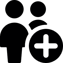 Multiple Actions Add Icon from Ultimate Bold Set