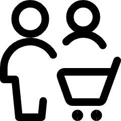 Multiple Actions Cart Icon from Ultimate Regular Set