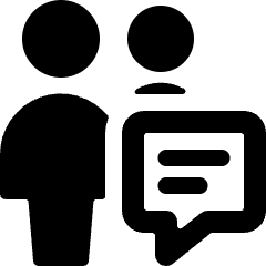 Multiple Actions Chat Icon from Ultimate Bold Set