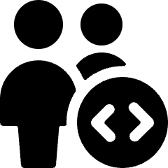 Multiple Actions Coding Icon from Ultimate Bold Set