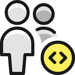 Multiple Actions Coding Icon from Ultimate Colors Set