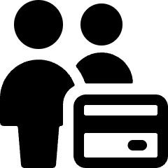 Multiple Actions Credit Card Icon from Ultimate Bold Set