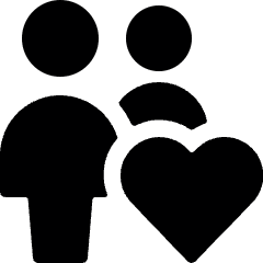 Multiple Actions Heart Icon from Ultimate Bold Set