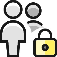 Multiple Actions Lock Icon from Ultimate Colors Set