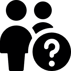 Multiple Actions Question Icon from Ultimate Bold Set