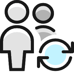 Multiple Actions Refresh Icon from Ultimate Colors Set