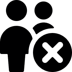 Multiple Actions Remove Icon from Ultimate Bold Set