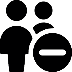 Multiple Actions Subtract Icon from Ultimate Bold Set