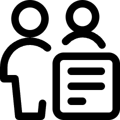 Multiple Actions Text Icon from Ultimate Regular Set