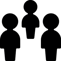 Multiple Users 1 Icon from Ultimate Bold Set