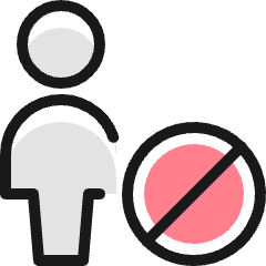 Single Neutral Actions Block Icon from Ultimate Colors Set