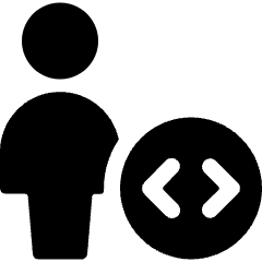 Single Neutral Actions Coding Icon from Ultimate Bold Set