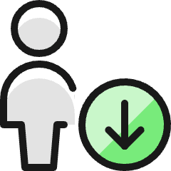 Single Neutral Actions Download Icon from Ultimate Colors Set