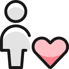 Single Neutral Actions Heart Icon from Ultimate Colors Set