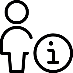 Single Neutral Actions Information Icon from Ultimate Light Set