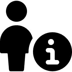 Single Neutral Actions Information Icon from Ultimate Bold Set