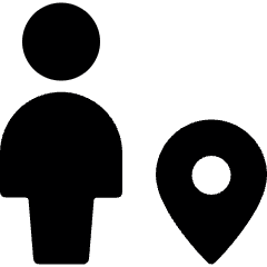 Single Neutral Actions Location Icon from Ultimate Bold Set