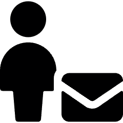 Single Neutral Actions Mail Icon from Ultimate Bold Set