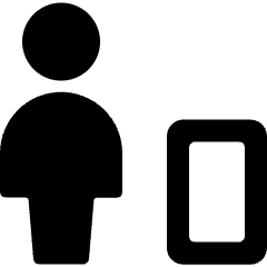 Single Neutral Actions Mobilephone Icon from Ultimate Bold Set