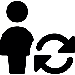 Single Neutral Actions Refresh Icon from Ultimate Bold Set