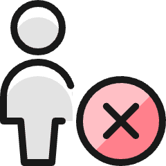 Single Neutral Actions Remove Icon from Ultimate Colors Set